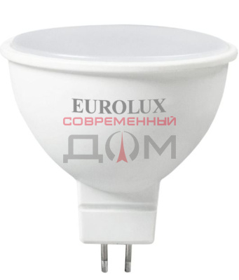 Лампа светодиодная Eurolux LL-E-MR16-7W-230-4K-GU5.3